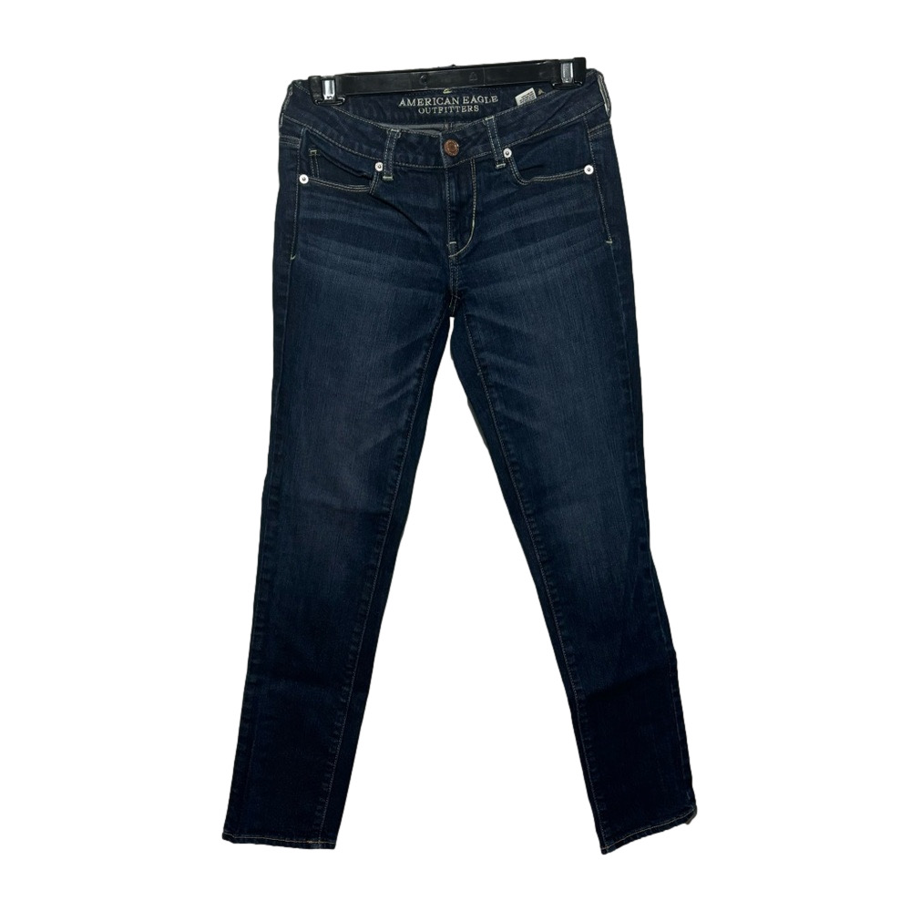 Women's American Eagle Jeans, Skinny Stretch, Size 4, Blue